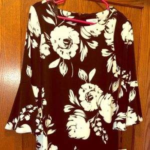 Calvin Klein New with tags dress with bell sleeves